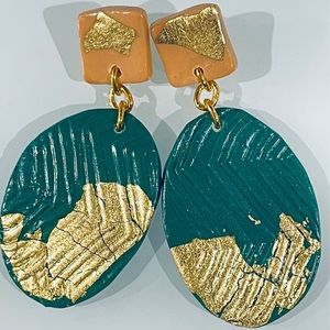 Abstract Clay Earrings